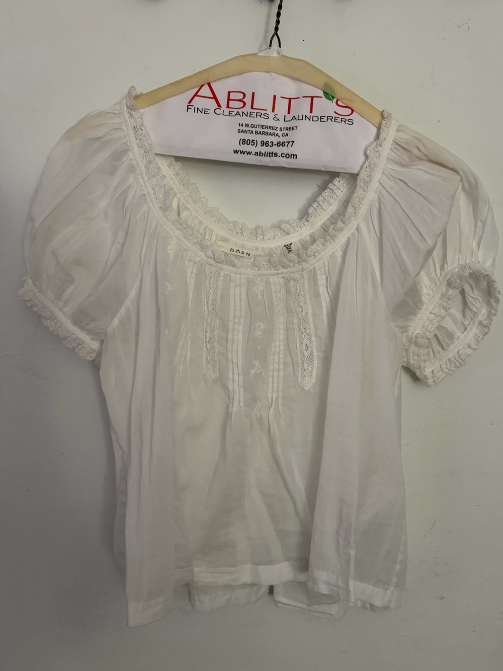 Doen Frederica Top Salt XS EUC